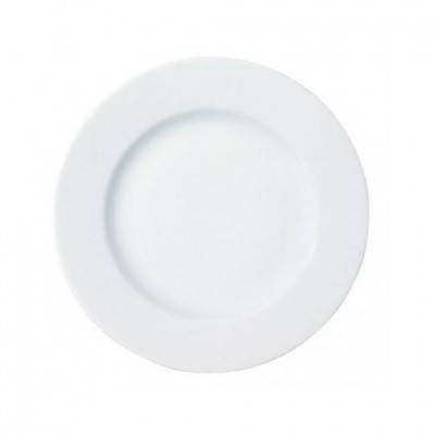 Louer des assiettes plates en porcelaine blanche près de Carqueiranne dans le Var pour réception privée ou professionnelle