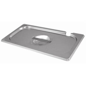 COUVERCLE BAC GASTRO INOX 53X32.2 POUR RÉCEPTION