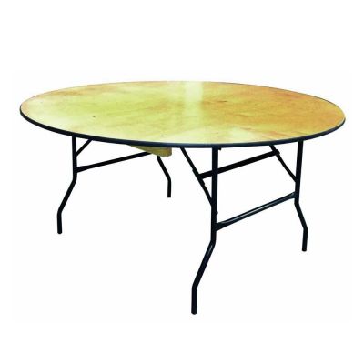 TABLE RONDE BOIS 180CM INDISPENSABLE POUR ANNIVERSAIRE